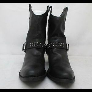 Mossimo Ankle Boots Cowboy Pull On Fashion Booties